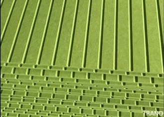 Strappo assorbente del pannello acustico della fibra di poliestere di 100% resistente