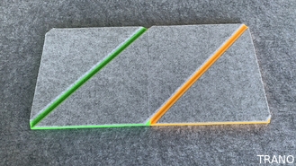 Fibra di poliestere acustica ritenuta ignifuga dei pannelli di parete 3d