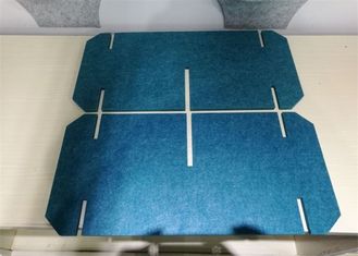 Lo scrittorio acustico modulare regolabile delle forniture di ufficio di altezza divide 40 colori