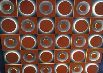 I pannelli di parete acustici di Home Theater, luce decorativa della parete riveste 9mm/12mm di pannelli
