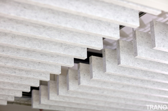 Il soffitto acustico sospeso della fibra minerale confonde Eco amichevole
