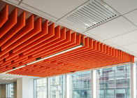 Il soffitto acustico materiale riciclato confonde i deflettori fonoassorbenti 1200mm*330mm