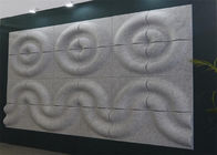 Isolamento termico assorbitore di rumore acustico ignifugo di arte della parete dei pannelli di parete 3d