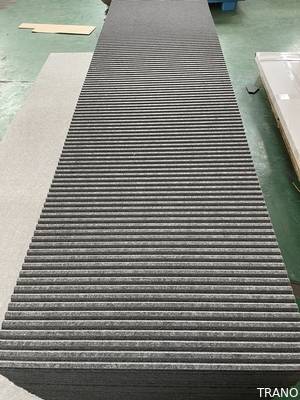 Superficie semirigida del pannello della stanza acustica strutturata 3d 4x8
