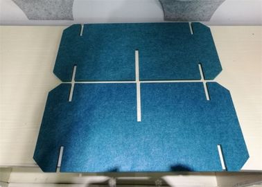 Lo scrittorio acustico modulare regolabile delle forniture di ufficio di altezza divide 40 colori