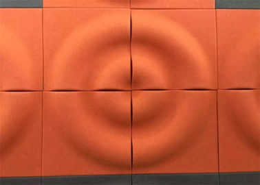 Isolamento termico assorbitore di rumore acustico ignifugo di arte della parete dei pannelli di parete 3d