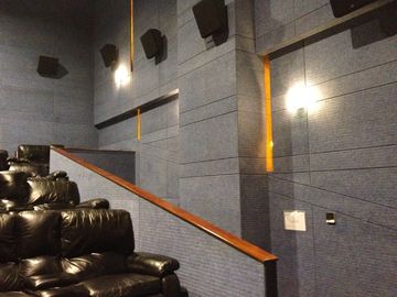 Il cinema mura l'isolamento termico disponibile di colori del pannello acustico 8 della fibra di poliestere
