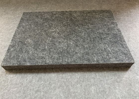 esagono ad alta densità stimato del pannello acustico della fibra di poliestere del fuoco di 9mm