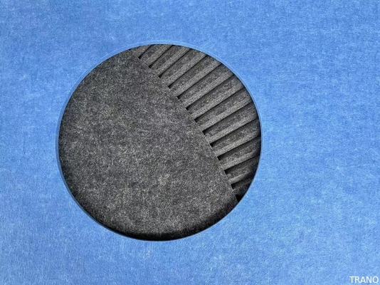 Mattonelle acustiche della parete della fibra di poliestere del livello di assorbimento B di rumore 3d